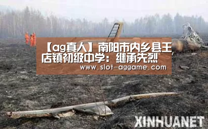 【ag真人】南阳市内乡县王店镇初级中学:继承先烈志弘扬中华魂